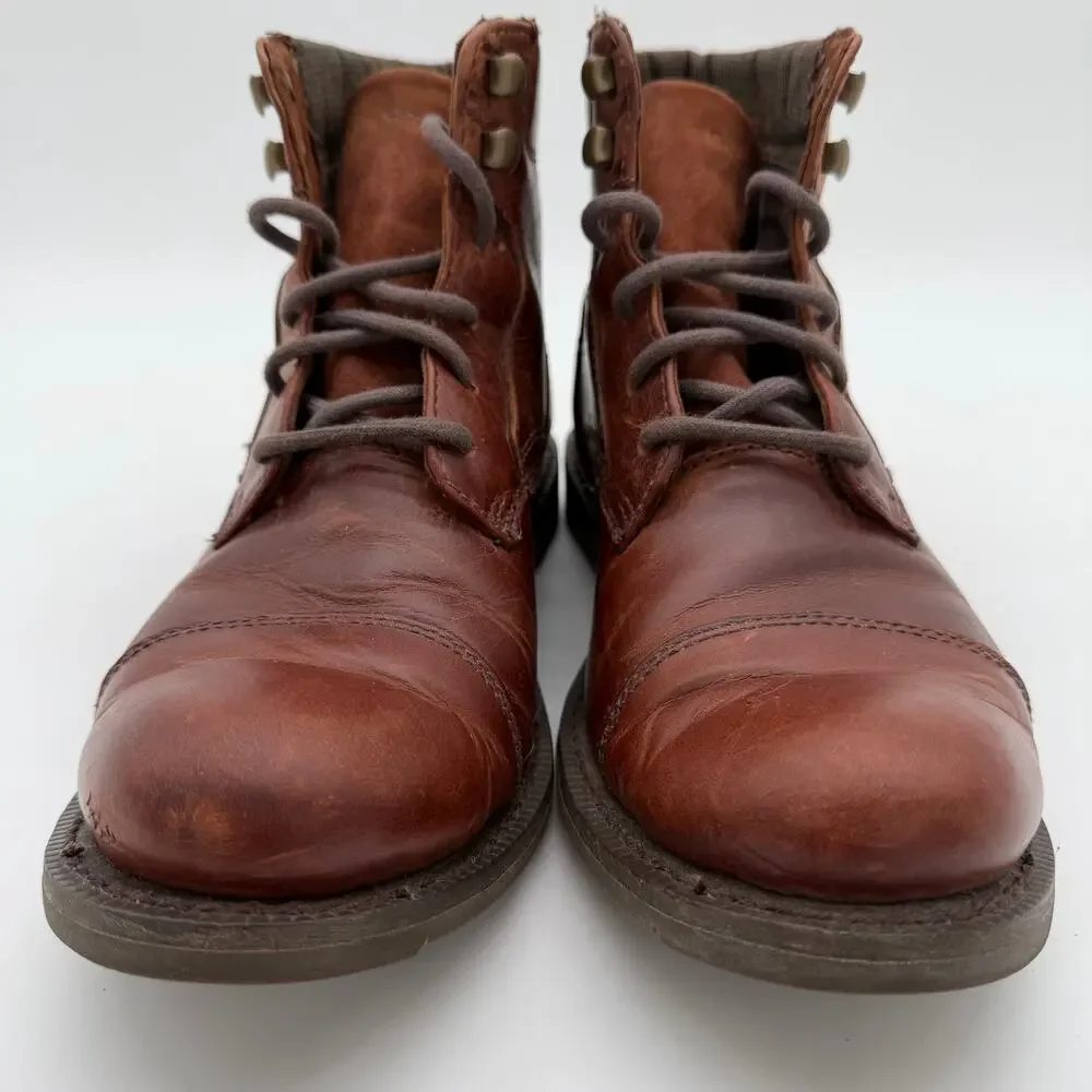 Caterpillar Men's Newfound Full Grain Leather Gorpcore Construction Boots 8.5